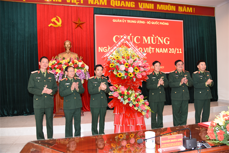 Quân ủy Trung ương, Bộ Quốc phòng chúc mừng Học viện Lục quân nhân Ngày Nhà giáo Việt Nam