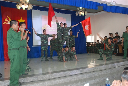 Trung đoàn Minh Đạm, Bộ CHQS tỉnh Bà Rịa – Vũng Tàu họp mặt gia đình chiến sĩ mới