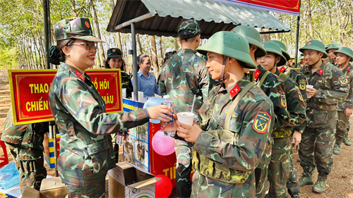 Bộ CHQS tỉnh Bà Rịa - Vũng Tàu tiếp sức mùa huấn luyện