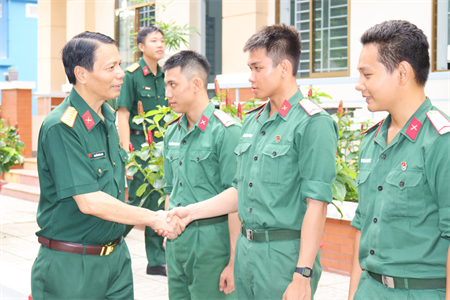 Trung đoàn Gia Định gặp mặt thân nhân gia đình chiến sĩ mới trên địa bàn TPHCM