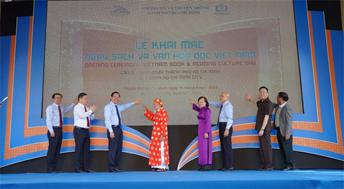 TPHCM khai mạc Ngày sách và Văn hóa đọc Việt Nam lần 3 năm 2024