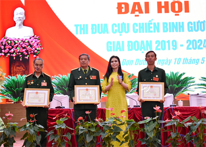 Đại hội thi đua Cựu chiến binh gương mẫu Hội Cựu chiến binh huyện Đơn Dương