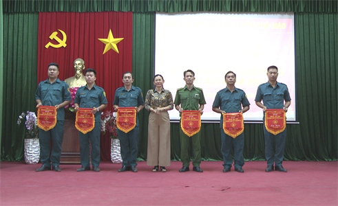 Hội thao Quân sự - Quốc phòng lực lượng Dân quân tự vệ huyện Phú Giáo năm 2024