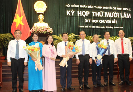 Đồng chí Trần Thị Diệu Thúy và Dương Ngọc Hải được bầu giữ chức Phó Chủ tịch UBND TPHCM
