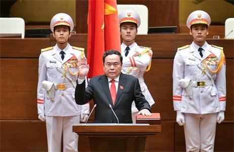 Quốc hội bầu đồng chí Trần Thanh Mẫn giữ chức vụ Chủ tịch Quốc hội