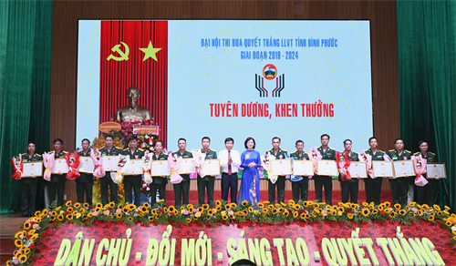 Lực lượng vũ trang tỉnh Bình Phước: Phong trào thi đua quyết thắng phát triển sâu rộng, bền vững
