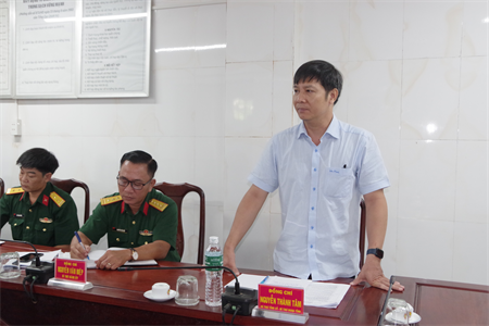 Bí thư Tỉnh ủy Tây Ninh dự sinh hoạt chi bộ thuộc Đảng bộ Phòng Tham mưu, Đảng ủy Quân sự tỉnh Tây Ninh