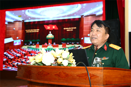 Cục Chính trị Quân khu 7 thông báo nhanh kết quả Hội nghị lần thứ 9 Ban Chấp hành Trung ương Đảng khoá XIII