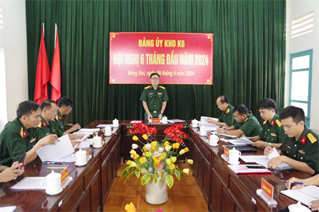Kho K6, Cục Kỹ thuật Quân khu hoàn thành tốt nhiệm vụ 6 tháng đầu năm 2024