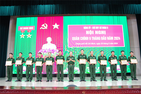 Sư đoàn 9 hoàn thành tốt nhiệm vụ 6 tháng đầu năm 2024