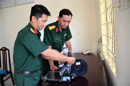Thiếu tá Nguyễn Thiện Phúc: Gương sáng trong công tác nghiên cứu khoa học
