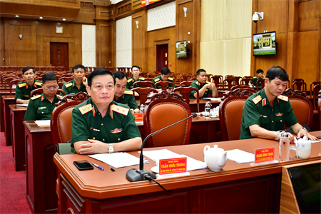Bộ Tư lệnh Quân khu thông qua các báo cáo tham luận tại Đại hội Thi đua Quyết thắng LLVT Quân khu giai đoạn 2019-2024