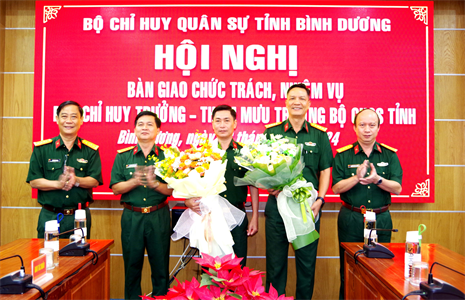 Đại tá Phạm Văn Kiên giữ chức Phó Chỉ huy trưởng, Tham mưu trưởng Bộ CHQS tỉnh Bình Dương
