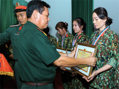 Đại úy QNCN Phạm Thị Sơn - Nữ quân nhân tài năng, trách nhiệm