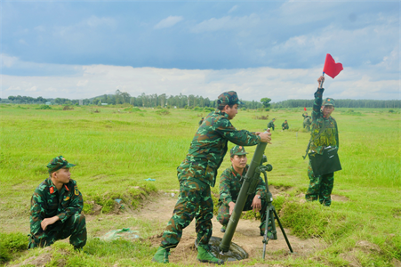Bộ CHQS tỉnh Bình Phước hoàn thành tốt diễn tập có bắn đạn thật năm 2024