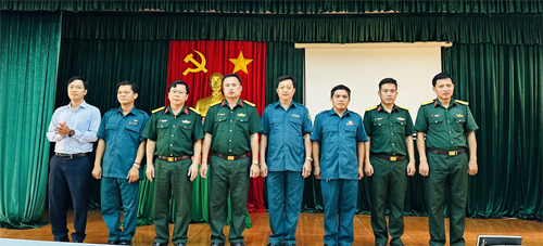 Ban CHQS thành phố Vũng Tàu phát động đợt thi đua cao điểm chào mừng kỷ niệm 80 năm ngày thành lập Quân đội nhân dân Việt Nam