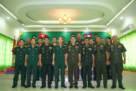 Bộ CHQS tỉnh Tây Ninh sơ kết hoạt động hợp tác 6 tháng đầu năm 2024