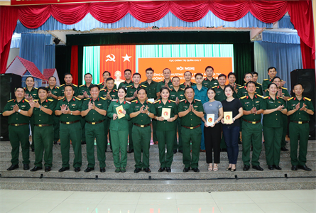 Cục Chính trị Quân khu 7 động viên đội tuyển tham gia Hội thi “Dân vận khéo” năm 2024