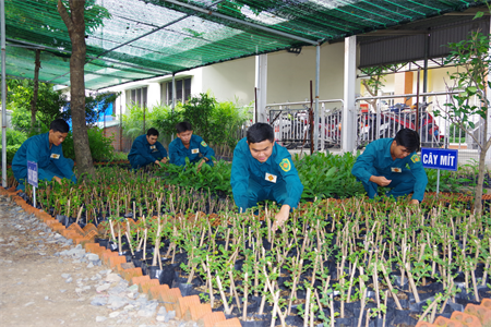 Hiệu quả mô hình “Vườn ươm chiến sĩ” tại thành phố Thủ Dầu Một