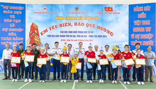 Chung kết Cuộc thi “Em yêu biển, đảo quê hương” tại tỉnh Bà Rịa – Vũng Tàu