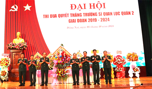 Đại hội Thi đua quyết thắng Trường Sĩ quan Lục quân 2 giai đoạn 2019-2024