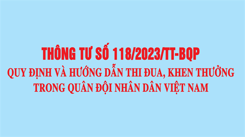 Tiêu chuẩn đạt danh hiệu “Đơn vị Quyết thắng”