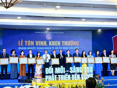 TPHCM tôn vinh doanh nghiệp, doanh nhân  tiêu biểu năm 2024