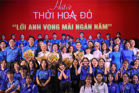 Tiếp lửa “thời hoa đỏ” cho thế hệ trẻ TP.HCM