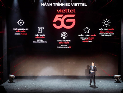 Viettel thuộc top 5% nhà mạng trên thế giới triển khai đồng thời 5G NSA và SA