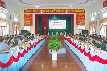 Hội thảo bản thảo tái bản, bổ sung công trình lịch sử Trung đoàn 4, Sư đoàn 5 (1965-2025)