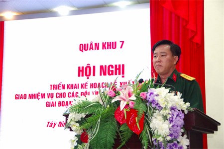 Quân khu 7 triển khai kế hoạch lễ xuất quân, giao nhiệm vụ cho các đội tìm kiếm, quy tập hài cốt liệt sĩ