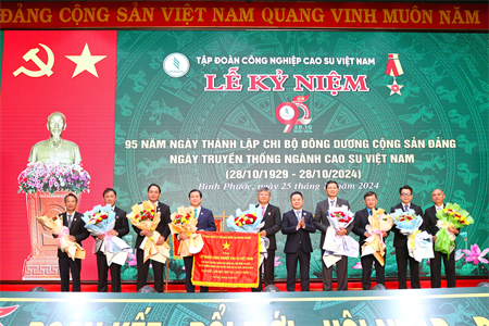 Kỷ niệm 95 năm Ngày truyền thống ngành Cao su Việt Nam