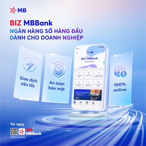 BIZ MBBank tài trợ 100% phí thành lập doanh nghiệp, vững bước đồng hành cùng SME