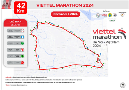 Hé lộ cung đường đạt chuẩn quốc tế cao nhất của Viettel Marathon