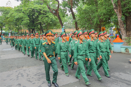 Năm 2025, TPHCM ưu tiên tuyển đảng viên, trình độ cao đẳng, đại học tham gia nghĩa vụ quân sự