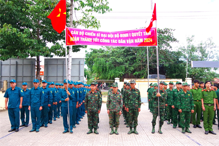 Tân Châu tổ chức ra quân làm công tác dân vận đợt 2 năm 2024