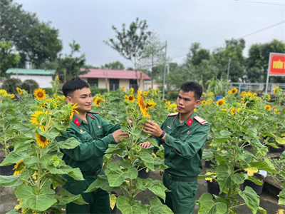 Trung đoàn Minh Đạm chuẩn bị chu đáo cho bộ đội đón Tết