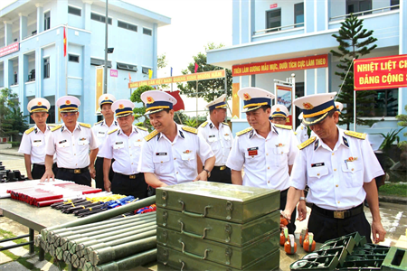 Bộ Tư lệnh Vùng 2 Hải quân kiểm tra công tác chuẩn bị huấn luyện chiến sĩ mới năm 2025