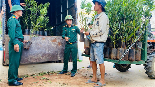 Đoàn Kinh tế - Quốc phòng Lâm Đồng nỗ lực mang lại đời sống ấm no cho đồng bào