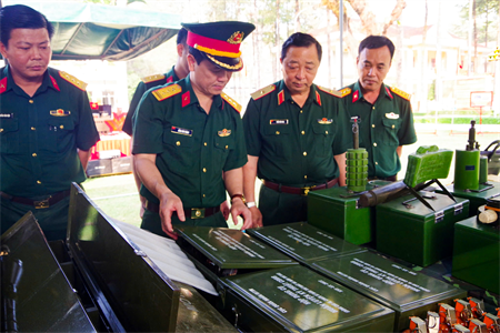 Trung đoàn Gia Định chuẩn bị chu đáo cho nhiệm vụ huấn luyện chiến sĩ mới