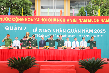 Các địa phương, đơn vị thuộc Quân khu 7 hoàn thành tốt công tác giao, nhận quân năm 2025