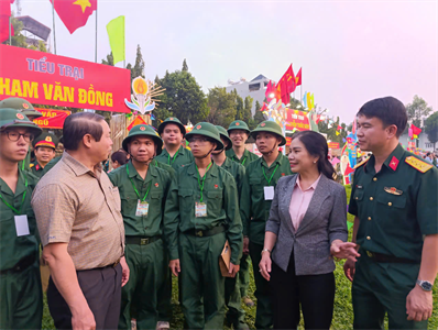 Sôi động Hội trại tòng quân quận Gò Vấp năm 2025