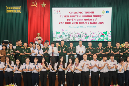 Học viện Quân y tư vấn tuyển sinh tại Đồng Nai