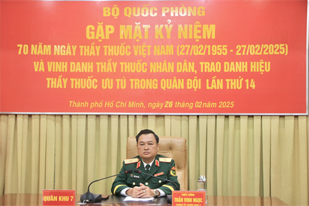 Bộ Quốc phòng gặp mặt kỷ niệm 70 năm Ngày Thầy thuốc Việt Nam