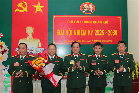 Đại hội Chi bộ Phòng Quân khí nhiệm kỳ 2025 - 2030