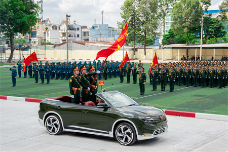 Bộ Quốc phòng tổ chức kiểm tra hợp luyện diễu binh, diễu hành