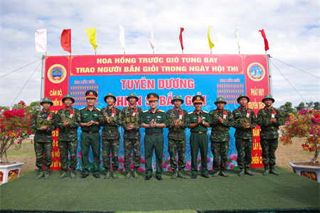 Chiến sĩ trẻ miền Đông khí thế trong ngày hội bắn