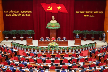 Thông báo Hội nghị lần thứ 11 Ban Chấp hành Trung ương Đảng khóa XIII