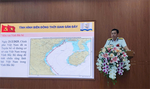 Trung tâm Huấn luyện, Vùng 2 Hải quân đẩy mạnh tuyên truyền biển, đảo