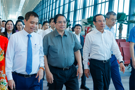 Thủ tướng chủ trì lễ khởi công, khánh thành 80 công trình, dự án lớn kỷ niệm 50 năm Giải phóng miền Nam